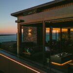 Tirohanga Nui is an architecturally designed luxury lodge located in Oamaru, Canterbury, New Zealand